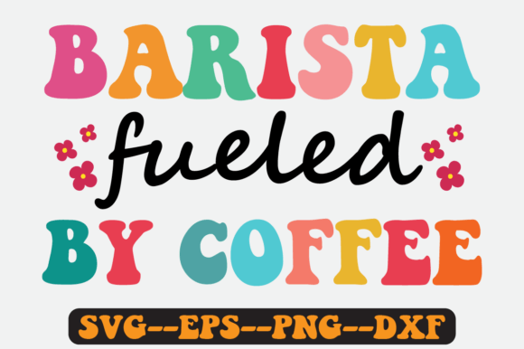 Barista Quote Retro Svg Design for Crafts and Graphics