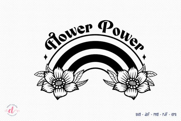 Flower Power SVG Cut File for Graphics and Crafts