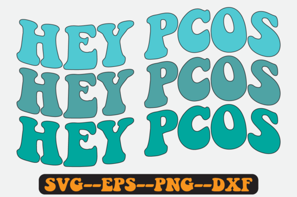 Hey Pcos Quote Retro Svg Design: A Graphic Designer's Review