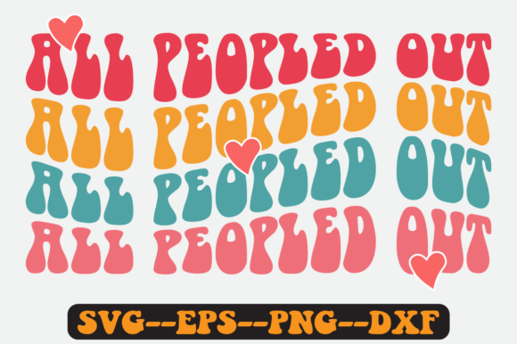 Introvert Quote Retro Svg Design for Local Business Branding
