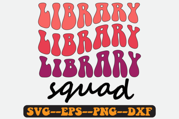 Library Squad Quote Retro Svg Design Review