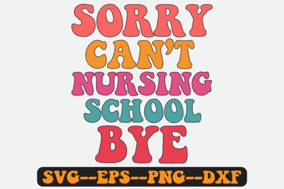 School Nurse Retro Graphics for Crafts and Branding